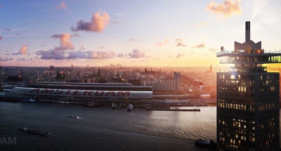 Apre A’DAM Lookout, il ponte di osservazione sulla vetta dell’A'DAM Toren