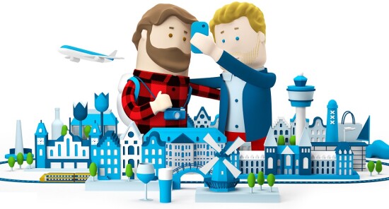 Fai scalo ad Amsterdam? Un’App ti fa incontrare un cicerone per un giro gratuito in città