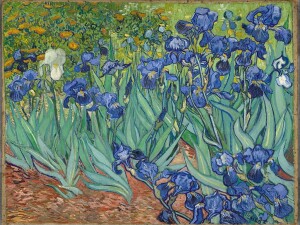 Irises Vincent van Gogh wikipedia
