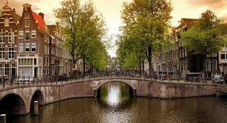 Amsterdam Canal Bridge
