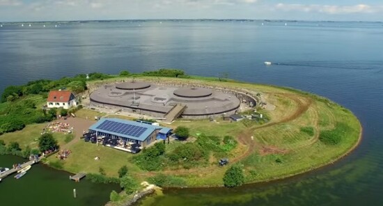 Fort Island Pampus: il forte nel lago vicino ad Amsterdam