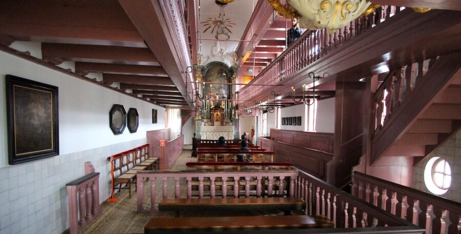 Chiesa di Nostro Signore nell Attico e Amstelkring Museum Amsterdam