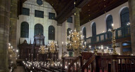 Sinagoga Portoghese Amsterdam Interno