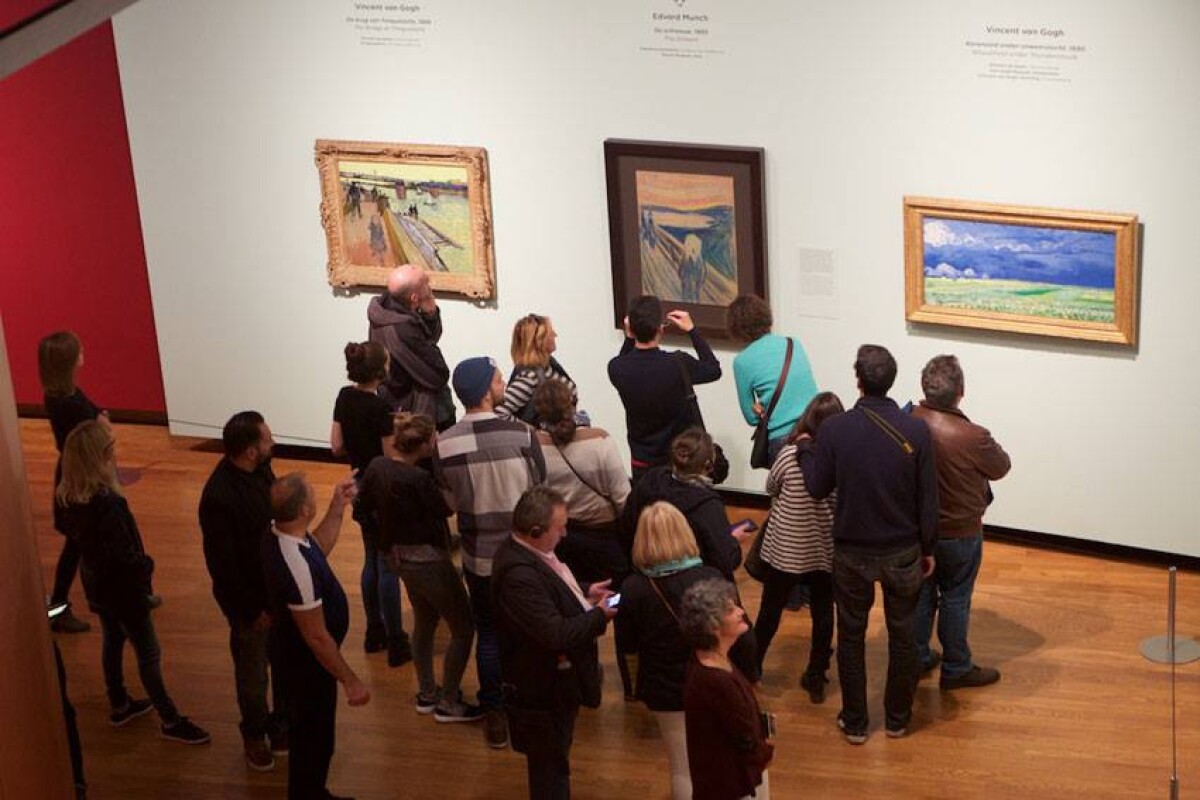 Entradas por horas para la exposición en el Museo Van Gogh