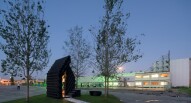 dus architects 3d printed urban cabin 6