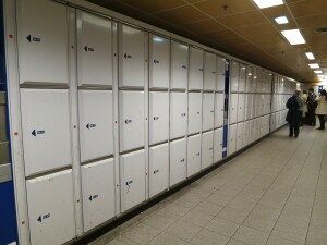 Amsterdam Central Station baggage lockers
