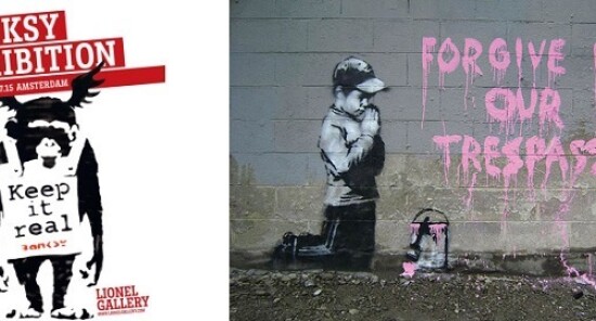 Keep it real: Banksy sbarca alla Lionel Gallery di Amsterdam