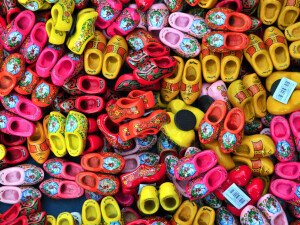 waterlooplein market Zoccoli olandesi